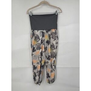 Lululemon OM Pant Women 4 Colorful Crop Mini Art Pop Print Athleisure Yoga Gym